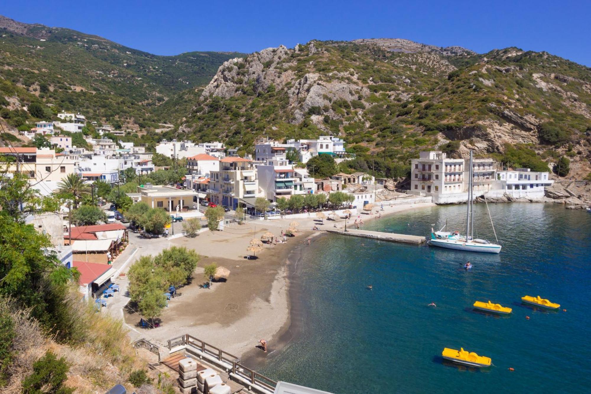 Nefeli Hotel Agios Kirykos  Luaran gambar